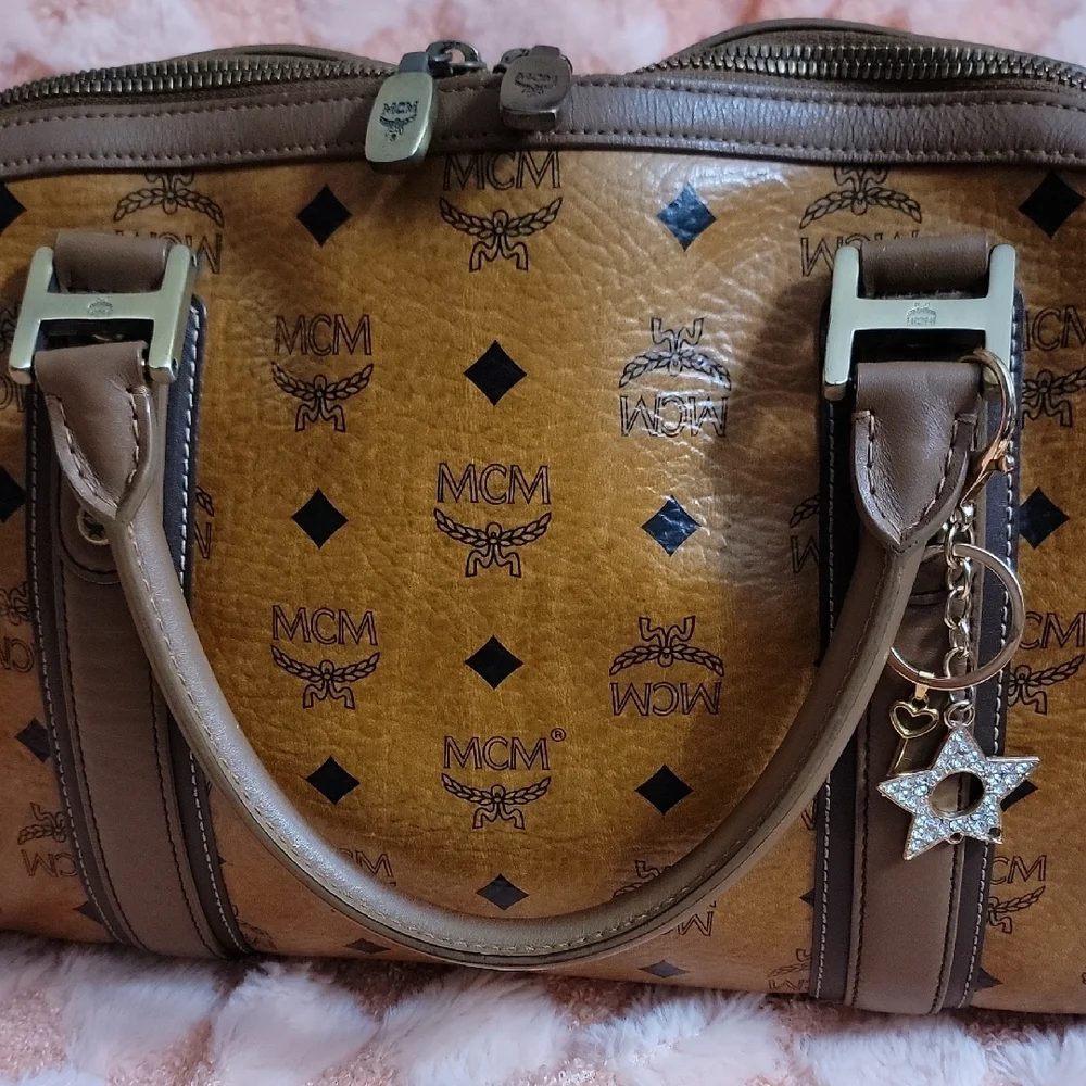 MCM elegant satchel